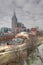 Vertical view of the Nashville, Tennessee city center