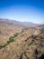 Vertical view of the road Tizi-n-Tichka, High Atlas, Morocco