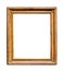 Vertical wide vintage wooden picture frame