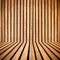 Vertical wooden strip room perspective background