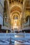 Vertival view of the interior of the Monreale Cathedral on Sicily