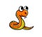 A Very Adorable Orange Snake