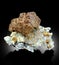 very amazing rare siderite with quartz mineral specimen from hashupi hachupi skardu Pakistan