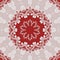 Very attractive shading of colors used in this floral design 3d peace mandala background wallpaper.