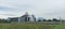 very awesome view, mosque and mountain