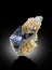 very beautiful Anatase with Quartz Mineral specimen from Afghanistan