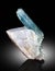 Very beautiful Aquamarine With Microcline Feldspar Mineral specimen from Skardu pakistan