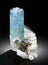 Very beautiful Aquamarine With Microcline Feldspar Mineral specimen from Skardu pakistan