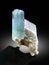 Very beautiful Aquamarine With Microcline Feldspar Mineral specimen from Skardu pakistan