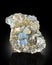 very beautiful aquamarine var beryl wiht muscovite Mineral specimen from nagar Pakistan