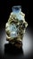 Very beautiful blue Aquamarine var Beryl with muscovite matrix specimen from skardu Pakistan