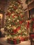 very beautiful Christmas decorations for the date 25th of December