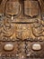 A very beautiful elaborate carved wooden door.