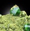 Very Beautiful Green Demontoid Garnet Mineral specimen form Afghanistan