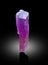 very beautiful purple lilac Kunzite var spodumene crystal Mineral specimen from dara e Petch Kunar Afghanistan