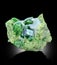 very beautiful rare green demontoid garnet specimen from iran