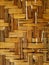 very beautiful typical Indonesian woven bamboo