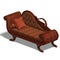Very comfortable sofa from biedermeier time