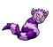 A Very Crazy Purple Cheshire Cat