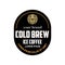 Very creative lion icon for coldbrew ice coffee label brand