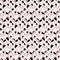 Very delicate Diamond heart seamless pattern in grey black and pink tones