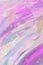 Very delicately painted magical   background in blue pink, purple, light grey . Decorative vibrant, neon tilted ripples