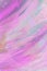 Very delicately painted magical   background in blue pink, purple, light grey . Decorative vibrant, neon tilted ripples
