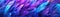 Very Detailed Feathers Pastel Purple Tones Panoramic Banner. Generative AI