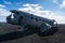 A very famous American plane wreck in Iceland located on the Black Sand Beach near town of Vik