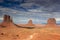 The Very Famous and Unique Buttes of Monument Valley in Utah sta