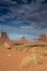 The Very Famous and Unique Buttes of Monument Valley in Utah sta