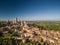 In the very heart of Tuscany - Aerial view