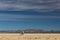 Very Large Array lone radio astronomy dish alone in the desert, science technology space