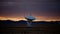 Very Large Array Space Radio Dish VLA Observatories - Time Lapse - 4k