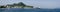 Very large panoramic view of Manzanillo city and bay at Mexico