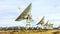The Very Large Satellite Array (VLA) near Socorro, New Mexico, USA, Unveiled in Breathtaking 4K Resolution