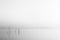 A very minimalistic view of a Trasimeno lake at dawn, with soft