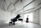 Very modern music room equipped with a variety of musical instruments and equipment suitable for a modern studio.