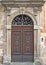 Very old beautiful door in Italy