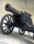 Very old cannon on the lafet