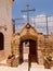 Very old Christian church at Burqin Arab territories in Palestine.