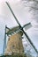 Very old dutch vintage windmill