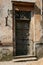 Very old rustic timber doors