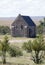 Very old stone deep rural church in the Karoo South Africa