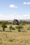 Very old stone deep rural church in the Karoo South Africa