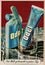 Very old vintage advertisement for Odol tooth cleaning in Germany