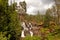 Very old watermills with grassy roofs in Norway