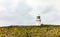 Very old white Cape Naturaliste lighthouse in Western Australia