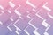 Very peri and pink geometric pattern with squares with saturated gradient shadows as random pattern, top view. Simple contemporary