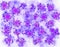 Very peri purple bubbles abstract handpainted background with circles